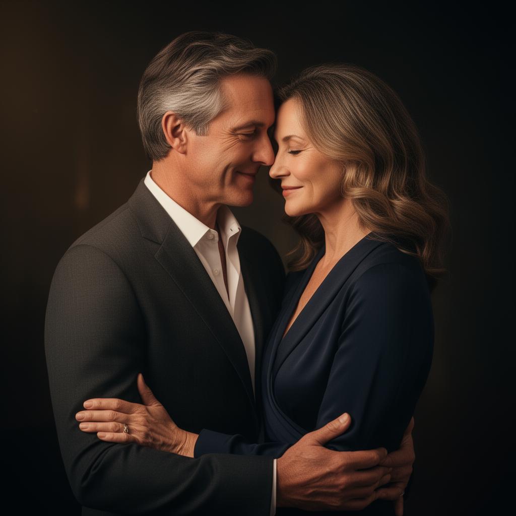 Confident couple